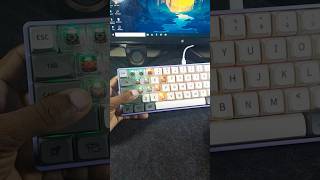 Keycaps Translúcida Shopee Acrílico Transparente valorant keyboard keycaps lofi review setup [upl. by Nuawd293]