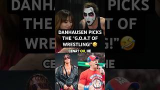 DANHAUSEN PICKS THE GOAT OF WRESTLING [upl. by Ahtivak]