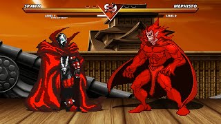 SPAWN vs MEPHISTO  Highest Level Incredible Epic Fight [upl. by Alta58]