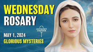 Wednesday Rosary 💙 Glorious Mysteries of Rosary 💙 May 1 2024 VIRTUAL ROSARY [upl. by Rachel211]