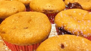 Muffin alla ricotta e marmellata di lamponi😋🧁 [upl. by Latrina]