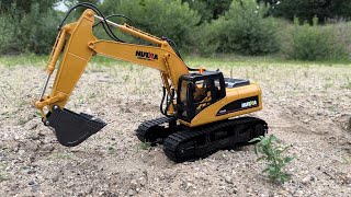 RC Excavator For Construction site HUINA NEW UNBOXING [upl. by Enyal]