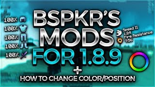 Bspkrs Mods for 1710  189  How to edit colors ArmorStatusHUD StatusEffectHUD [upl. by Annekcm246]