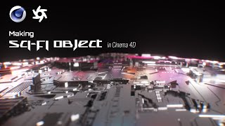 Creating SciFi Sphere in Cinema 4D using Octane Render [upl. by Atirres]