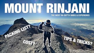 MOUNT RINJANI  Full Guide Cost Tips amp Tricks Packing List etc [upl. by Armil349]