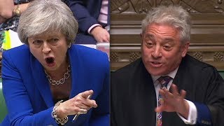 BERCOW BREXIT ALARM Speaker allows vote tomorrow but only on a part of PM Mays deal [upl. by Robinette]