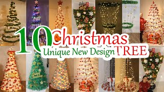 10 Unique New Design DIY Christmas Tree Decoration Ideas 2024 [upl. by Daggett]