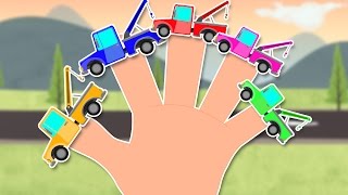 Tow Truck Finger Family  Finger Family For Kids [upl. by Nrubliw785]