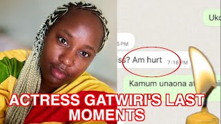 🔥Tabitha Gatwiris Last Moments Last Whatsapp messagesamp why friends could not view body at KU [upl. by Anairb]