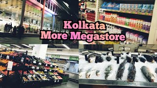 More Megastore Kolkata Newtown Today We Went To Buy Groceries From More Shop [upl. by Sgninnej]