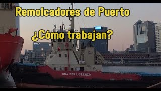 Trabajos remolcadores de puerto [upl. by Virgilia]