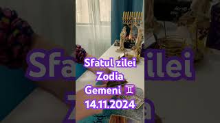 Sfatul zileizodia Gemeni ♊️ tarot cariera horoscop zodie iubire gemeni [upl. by Jenne]