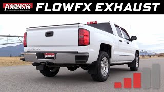 201419 GM SilveradoSierra 1500 53L  Flowmaster FlowFX Catback Exhaust 717869 [upl. by Plunkett157]