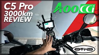 AOOCCI C5 Pro  THE BEST GPS DEVICE FOR HIMALAYAN 450 3000 KM REVIEW [upl. by Drusilla995]