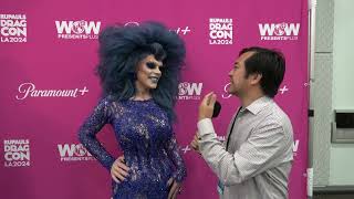 Art Simone Interview at RuPauls DragCon 2024 [upl. by Aela]