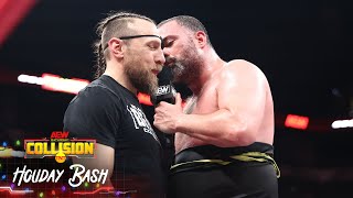 Exclusive Bryan Danielson face to face with Eddie Kingston  122323 AEW Collision [upl. by Ireg738]