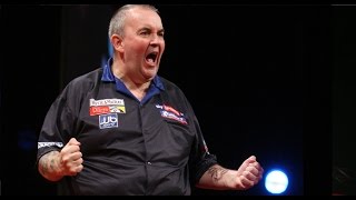 TWO NINEDARTERS IN ONE GAME  Phil Taylor v James Wade 1 [upl. by Casteel]