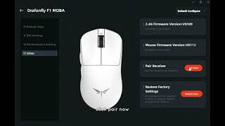 Pairing with 4k dongle mouse dragonfly ultralight reciever vgn fyp [upl. by Anisamot839]