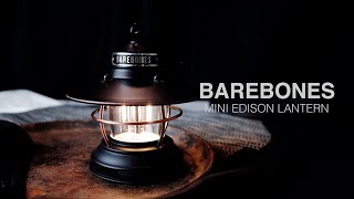 BAREBONE MINI EDISON LANTERN Unbox [upl. by Oirasan999]