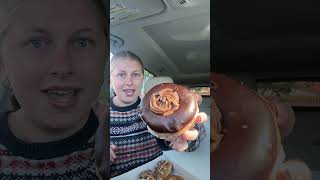 Trying EVERY Krispy Kreme Thanksgiving Donut 🤩🦃 [upl. by Asiek]