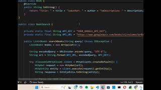 THE BOOK SEARCH APPLICATIONJAVAECLIPSEGOOGLE BOOKS API TO SEARCH BOOKS WITH BOOK NAMESampAUTHOR [upl. by Eardnaed]