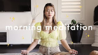 5 Minute Guided Morning Meditation for Positive Energy ☀️ [upl. by Airam10]