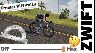 Zwift Trainer Difficulty Theres one more thing to knowdescents [upl. by Campman648]