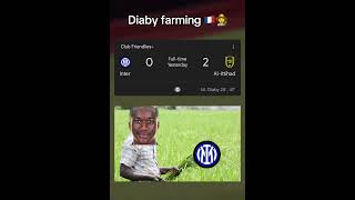 Moussa Diaby accepted Saudi money 😔 diaby alittihad intermilan football shorts [upl. by Seline]