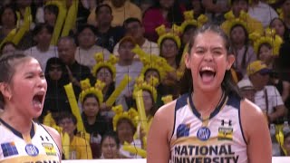 Alyssa Solomon’s THREE STRAIGHT POINTS for NU vs UST 💥  UAAP SEASON 86 WOMENS VOLLEYBALL [upl. by Noremak]