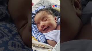 Newborn Baby sleep babysmile babysleep babyshorts newborn newbornbaby shortvideo shortsfeed [upl. by Bethany652]