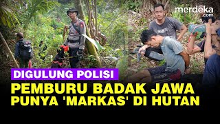 Pemburu Badak Jawa di Taman Nasional Ujung Kulon Diciduk Punya Markas di Hutan [upl. by Elyse]