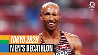 Decathlon Olympic RECORD for Damian Warner  Tokyo Replays [upl. by Moran]