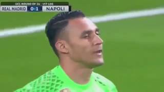 Real MadridNapoli 31  Insigne Goal telecronaca inglese [upl. by Annahsar]