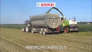 Rimorchio agricolo ribaltabile Zorzi [upl. by Ellehcsar]