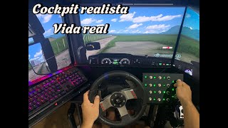 🔴 ETS2 REALISTIC MODE  TRIPLE SCREEN COCKPIT REALISTA ONBOARD SCANIA 🔴 [upl. by Lamberto]