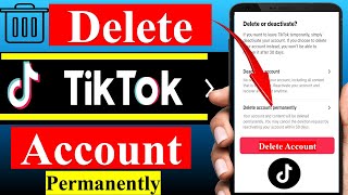 How to Delete TikTok Account Permanently  TikTok Account Delete Karne ka Tarika [upl. by Crandall]