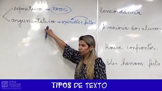 6  Tipos de Texto  Grasiela Cabral [upl. by Ymas]