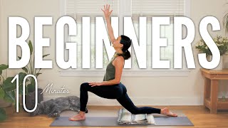 10Minute Yoga For Beginners  Start Yoga Here [upl. by Irneh751]