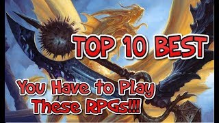 Top 10 Immersive RPGs to PLAY RIGHT NOW [upl. by Amiaj]