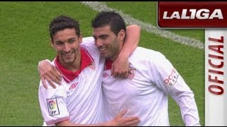 Resumen de Sevilla FC 40 Real Zaragoza  HD [upl. by Saduj]