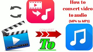 How To Convert Video To Audio in Android  MP4 lai MP3 kasari banaune [upl. by Kcirej]