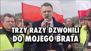 Policja wydzwania do rolników [upl. by Donahoe]