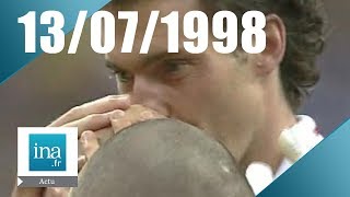 20h France 2 du 13 juillet 1998  Les Bleus champions du monde  Archive INA [upl. by Fogg786]