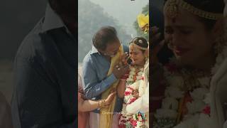 Actor Arun Pandi with daughter Ramya Pandian wedding celebration cute lovely family emotional video💖 [upl. by Nosmirc586]