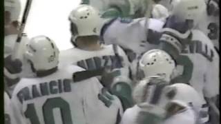 Hartford Whalers Paul MacDermid OT Goal [upl. by Adnawat]