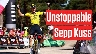 Sepp Kuss Shines in Vuelta a Burgos 2024 Summit Finish [upl. by Elohcim]