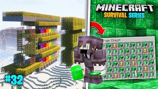 I Built Best Raid Farm For Minecraft Pe 120 Survival Series 32 [upl. by Fleck]