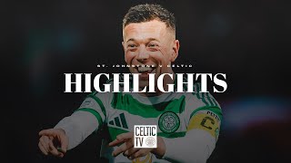 Scottish Premiership Highlights  St Johnstone 06 Celtic  Super Six for Celts against Saints [upl. by Enelyk]