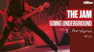 Guitar Lesson The Jam Going Underground  Part Three  PreChorus TG217 [upl. by Almeeta]