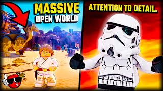 50 INSANE Details and Easter Eggs  Lego Star Wars The Skywalker Saga NEW Gameplay Exclusive [upl. by Meggs]